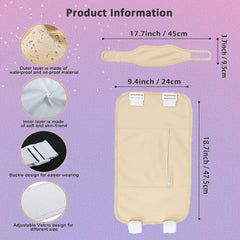 Product label showing 3.38 oz size of Healo Castor Oil Pack Wrap Kit
