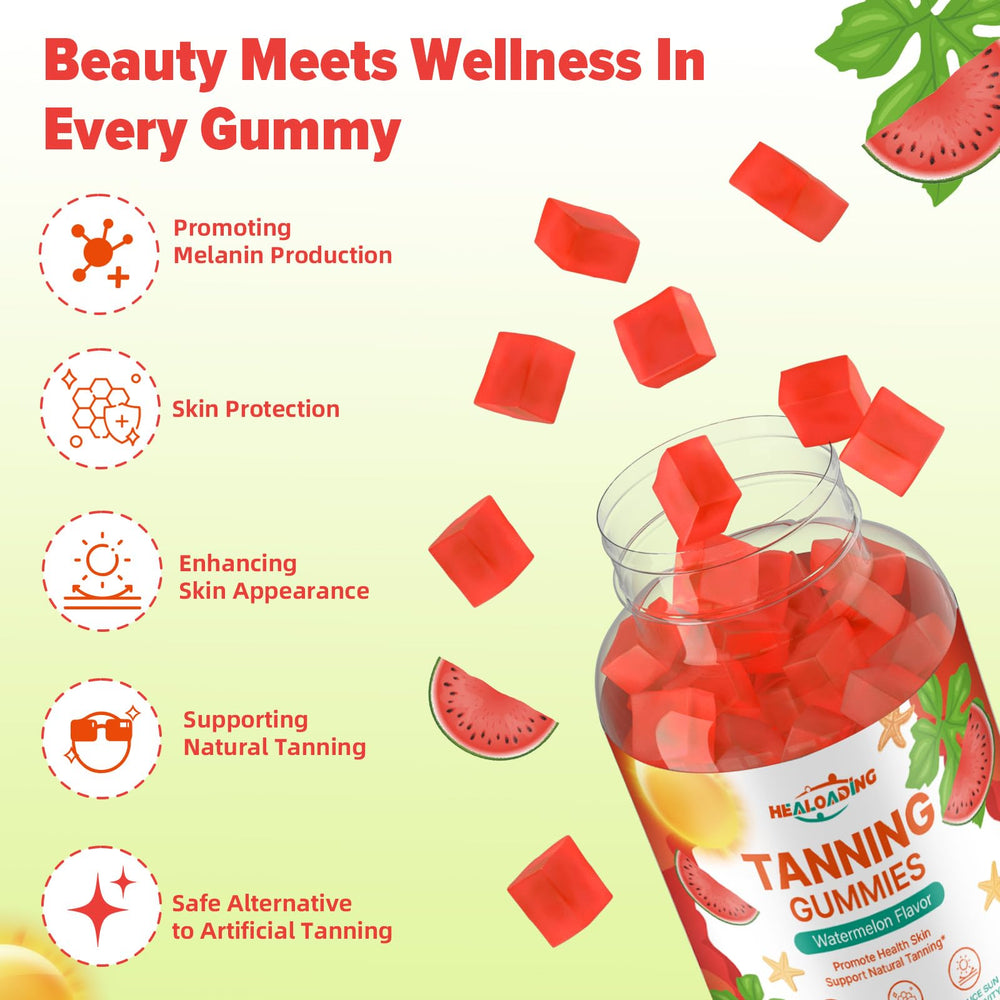 Gummies arranged on a dose-ready tray