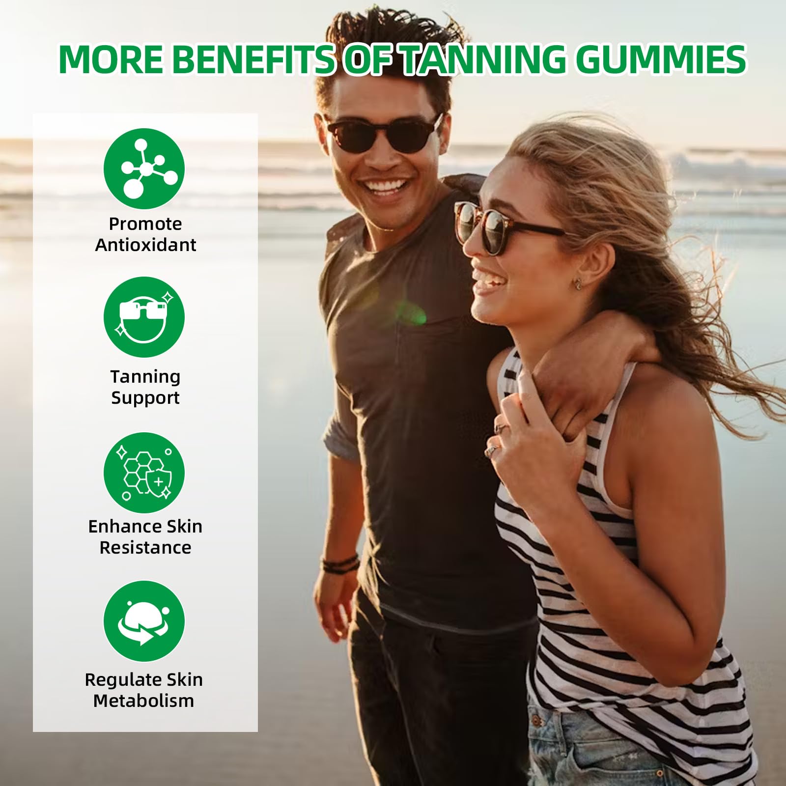 Close-up of tropical fruit-flavored gummies