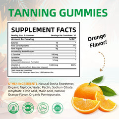 Astaxanthin, L-Tyrosine, Lycopene and Vitamin A ingredients illustration