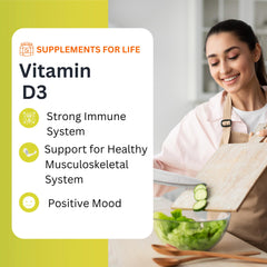 Vitamin D3 4000 IU softgels capsules
