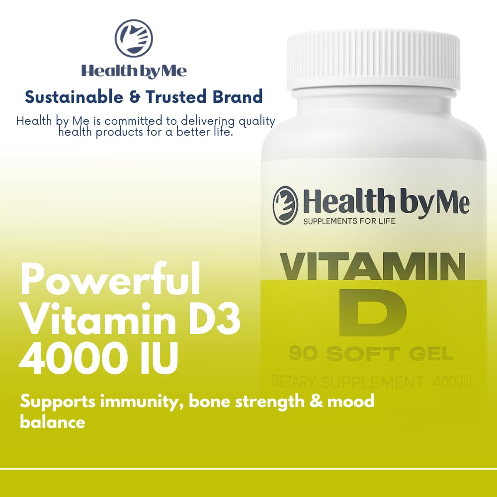 Gluten-free Vitamin D3 supplement ingredients on label