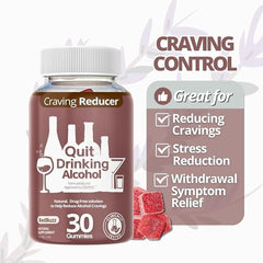 Health Chews Quit Alcohol Gummies before-after concept for healthier choices