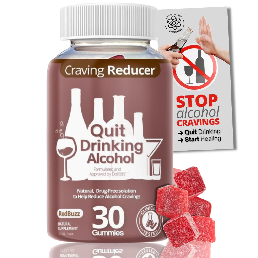 Health Chews Quit Alcohol Gummies bottle for daily craving support