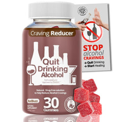 Health Chews Quit Alcohol Gummies bottle for daily craving support