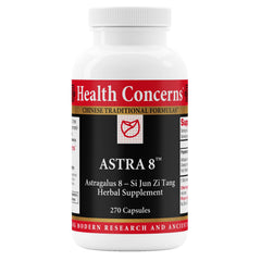 Health Concerns Astra 8 bottle with label