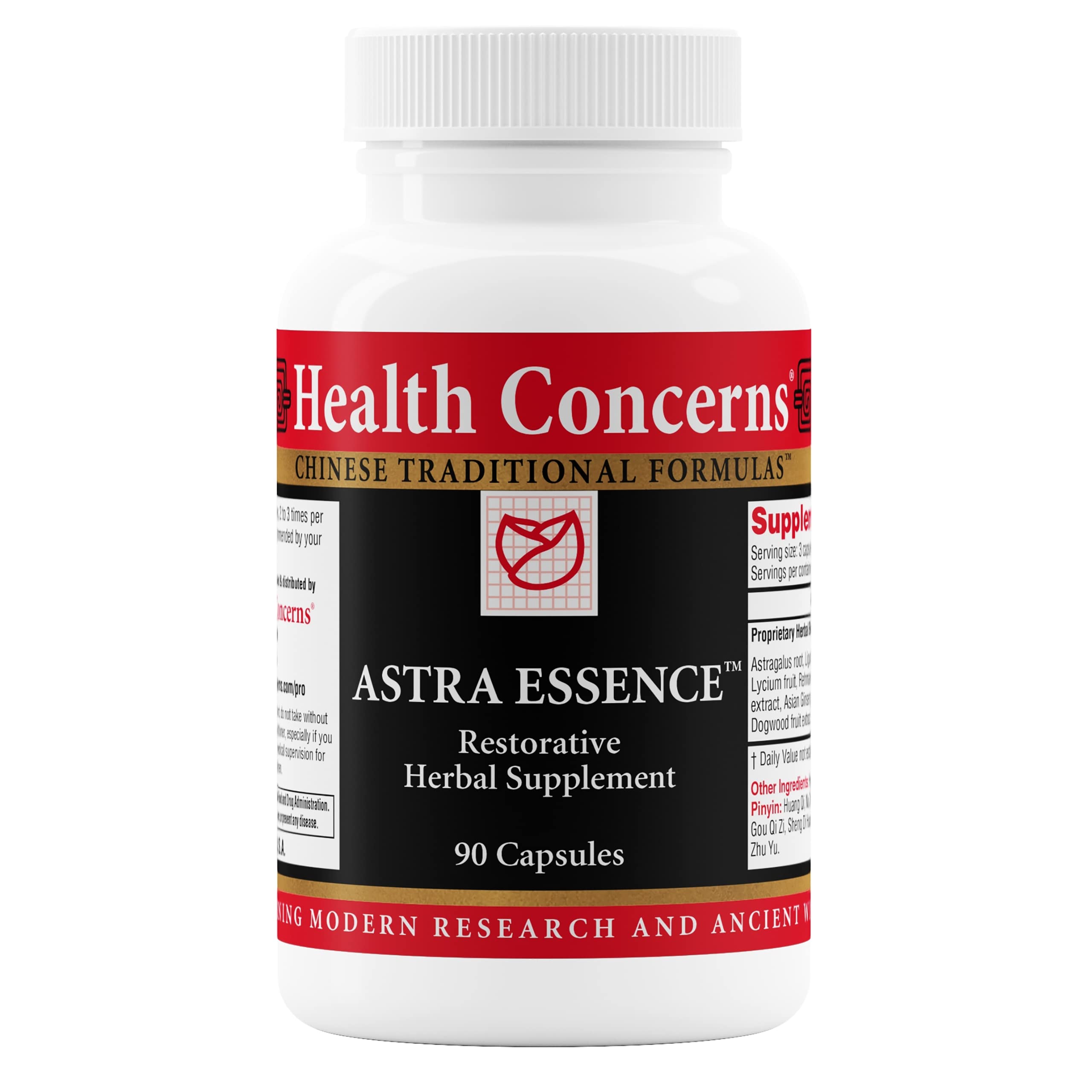 Health Concerns Astra Essence 90-capsule bottle