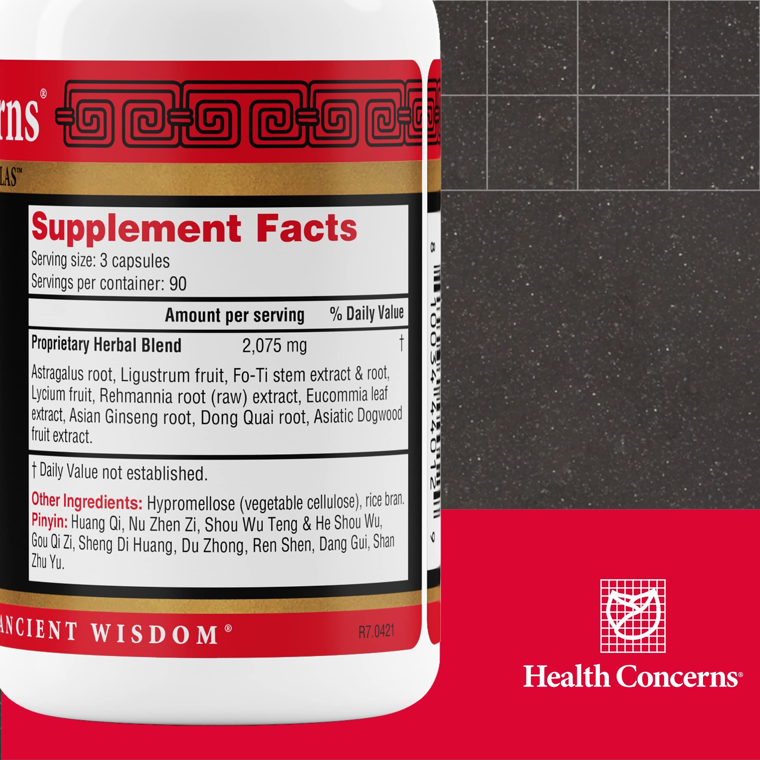 Close-up of Astra Essence bottle label showing 270 capsules