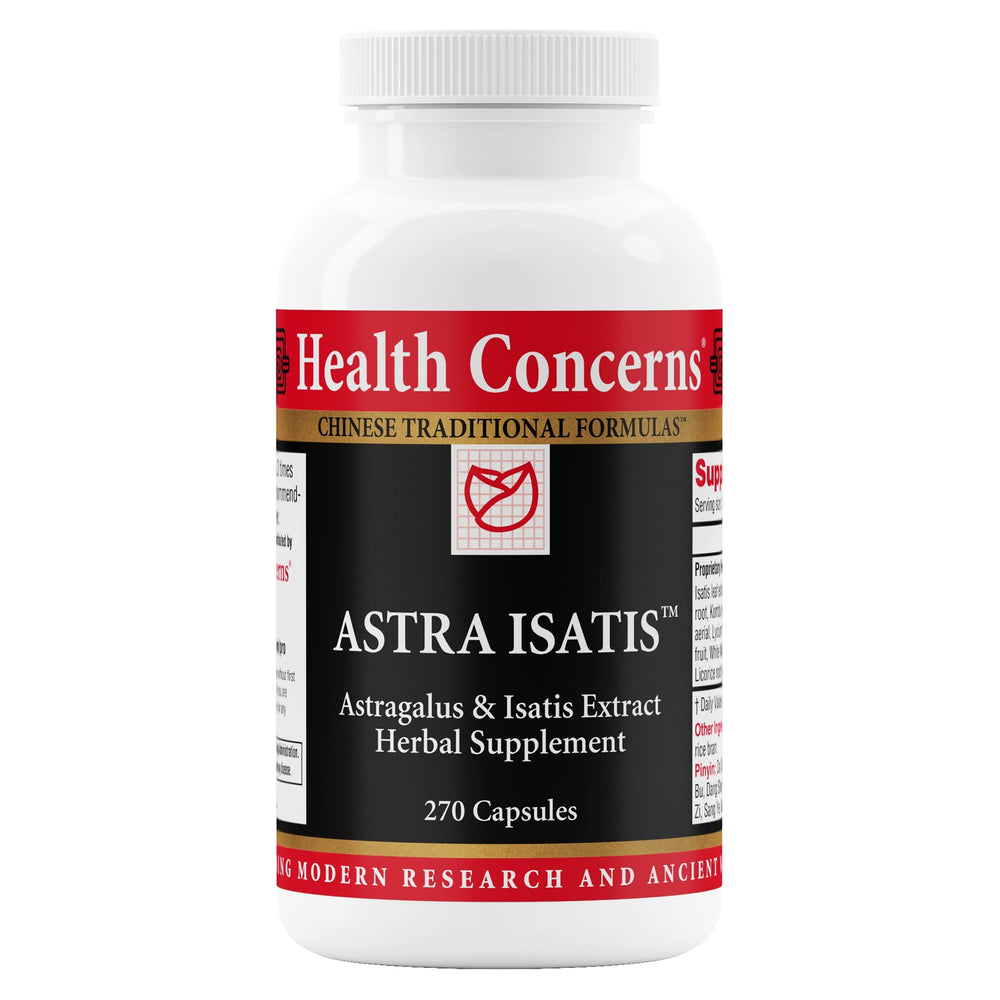 Health Concerns Astra Isatis bottle containing 270 capsules