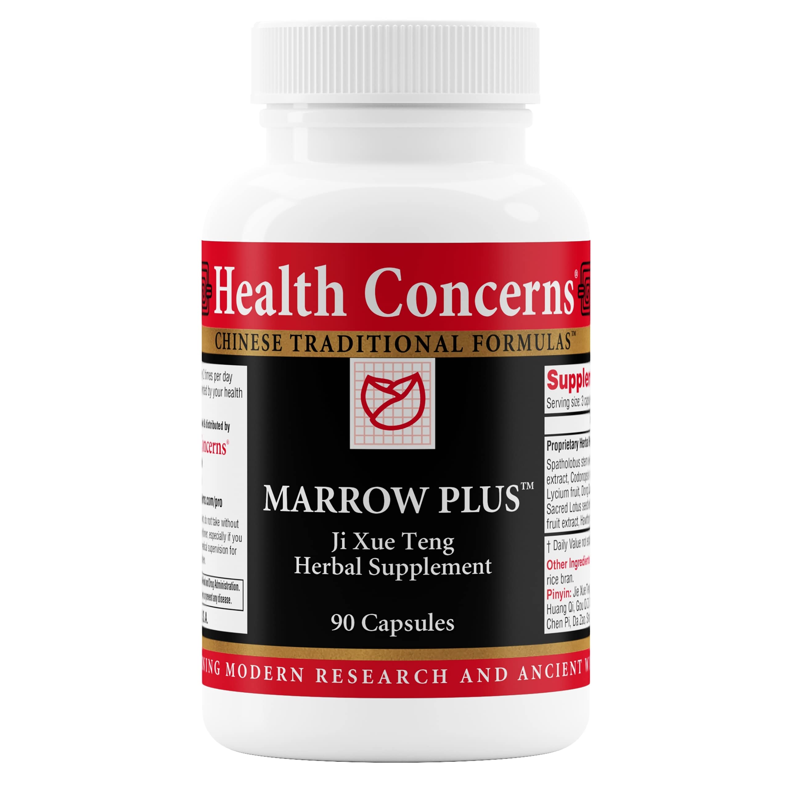 Health Concerns Marrow Plus bottle front view