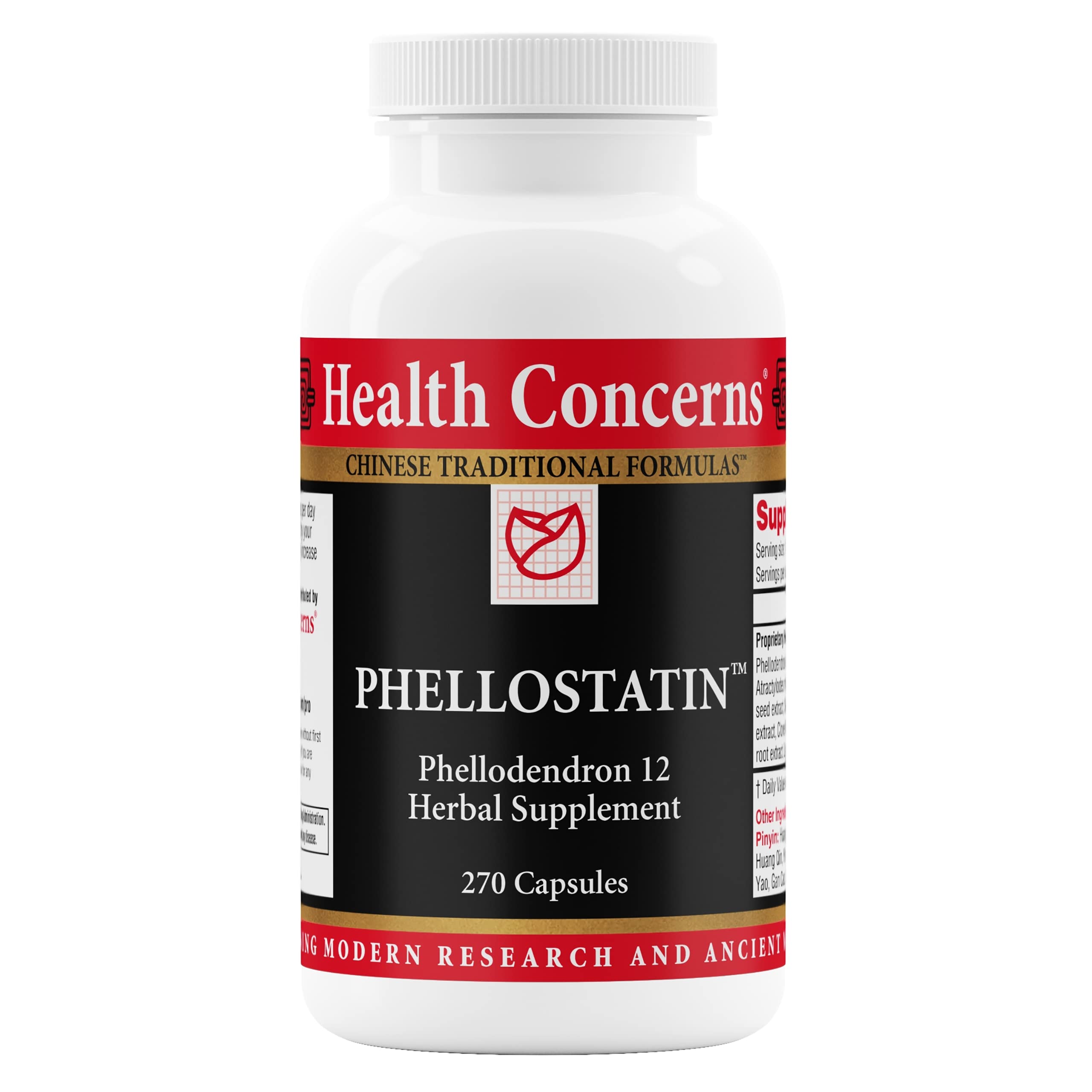Health Concerns Phellostatin bottle with 270 capsules