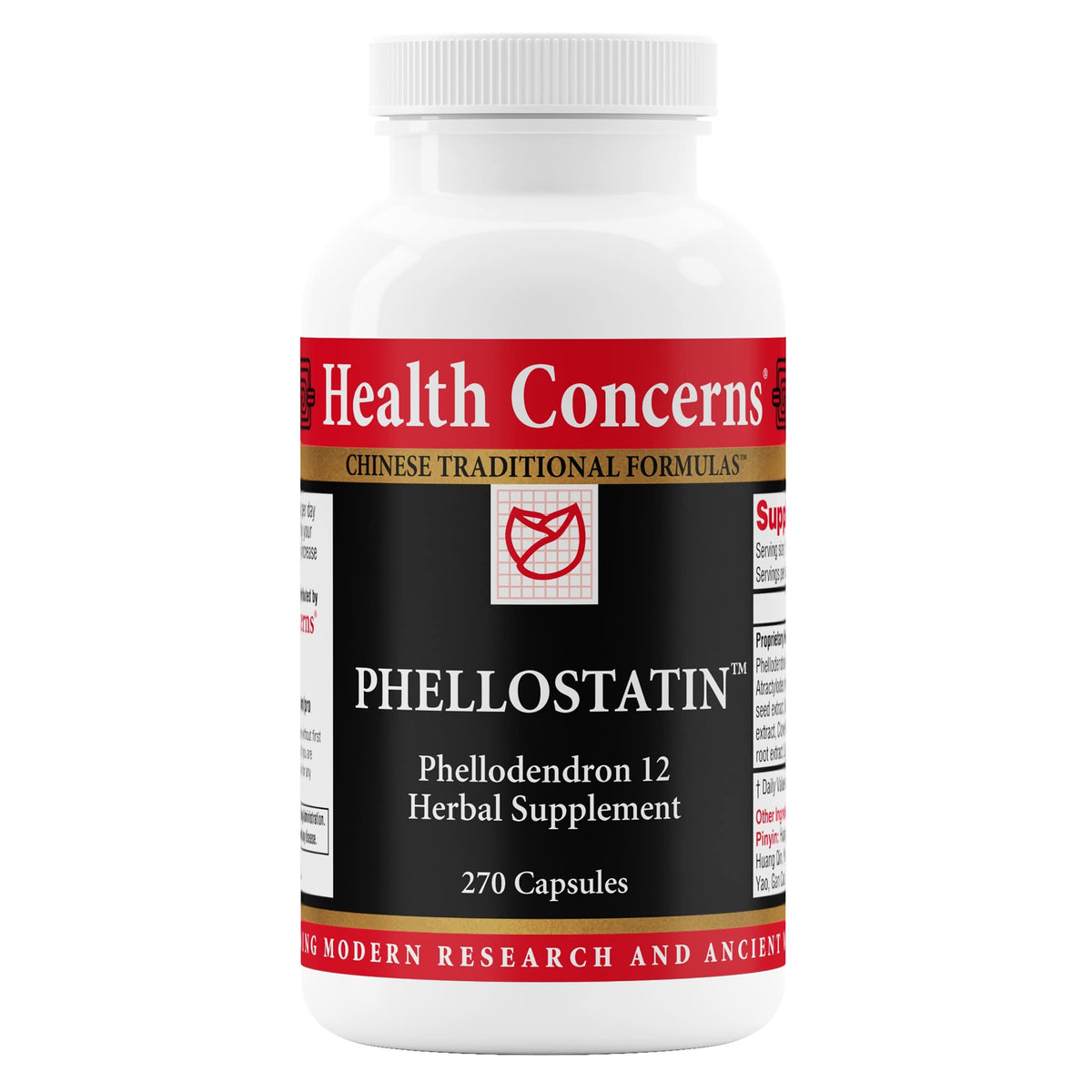 Health Concerns Phellostatin bottle with 270 capsules