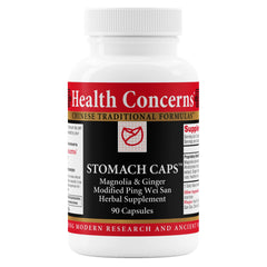 Health Concerns Stomach Caps bottle with 90 capsules