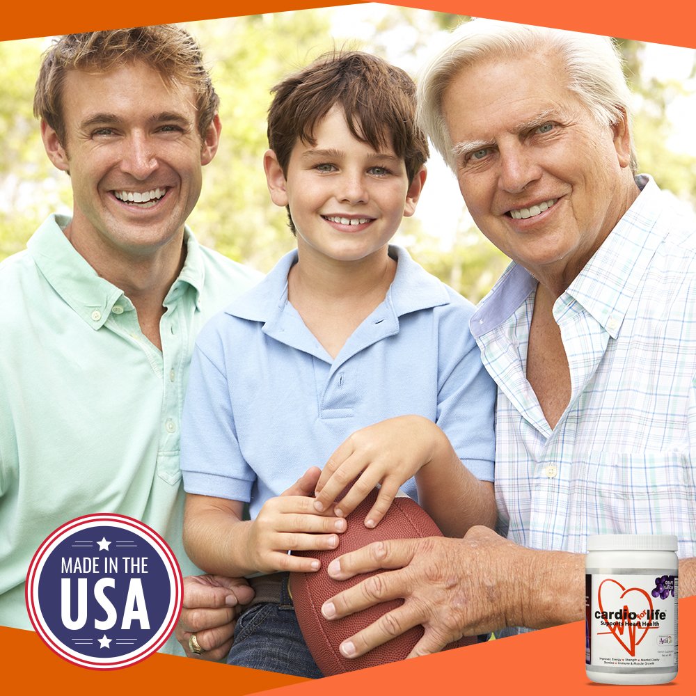 Health Guardian Cardio for Life label close-up featuring L-Arginine ingredients.