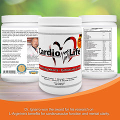 Health Guardian Cardio for Life orange flavor in a refreshing glass
