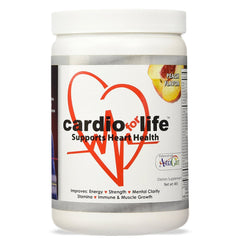 Health Guardian Cardio for Life Peach flavor bottle front view