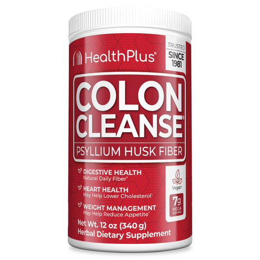 Health Plus Colon Cleanse bottle front label