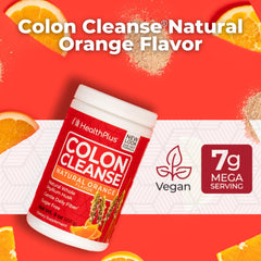 Health Plus Colon Cleanse digestive support label
