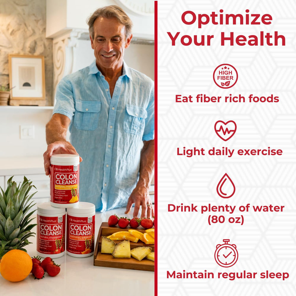 Gluten-free, soy-free, dairy-free claim on Health Plus Colon Cleanse