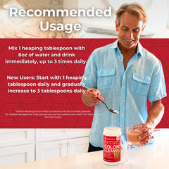 Serving scoop with powder