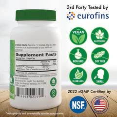 Gluten-free and soy-free packaging for Health Thru Nutrition L-Theanine