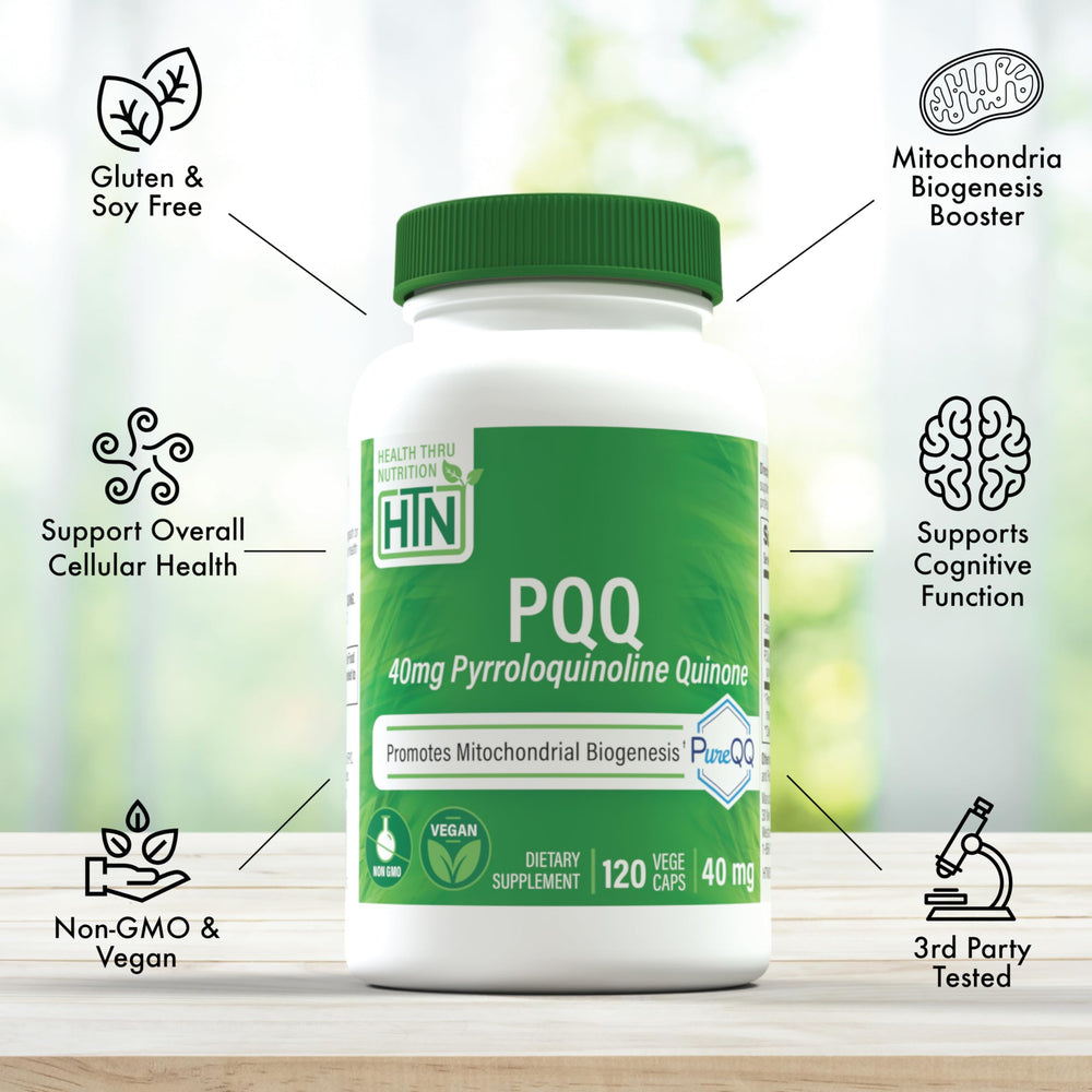 Third-party testing and potency label for PureQQ PQQ