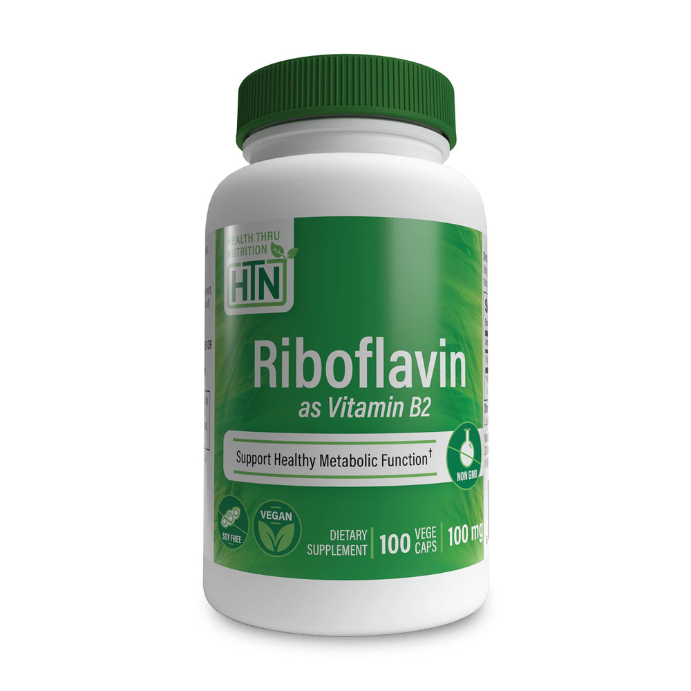 Chewable Riboflavin Health Thru Nutrition Riboflavin 100mg | UK | British Vita – British ...