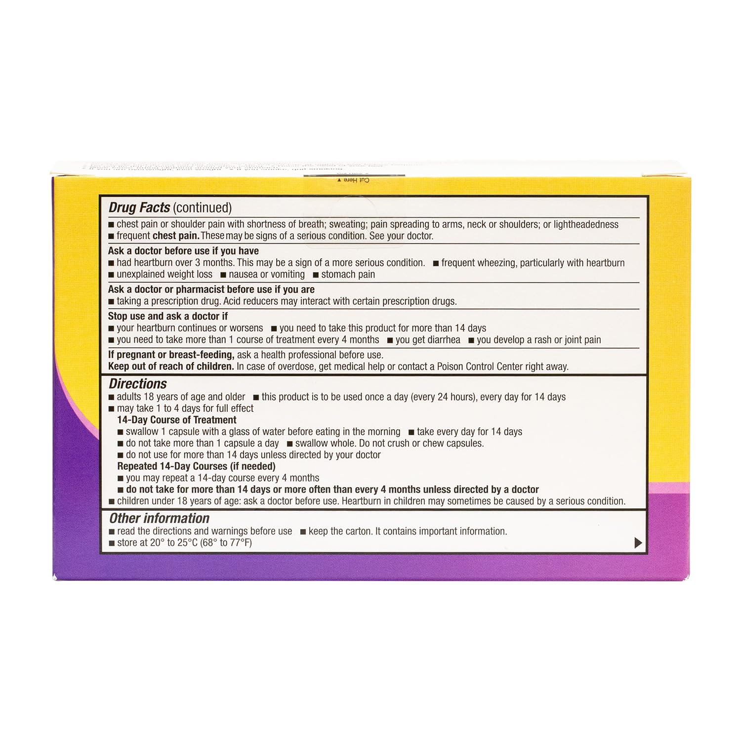 HealthA2Z Esomeprazole sour-stomach-relief visual emphasizes source-based acid reduction