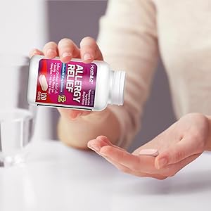 HealthA2Z Fexofenadine 60mg labels emphasize dosage and indoor-outdoor relief