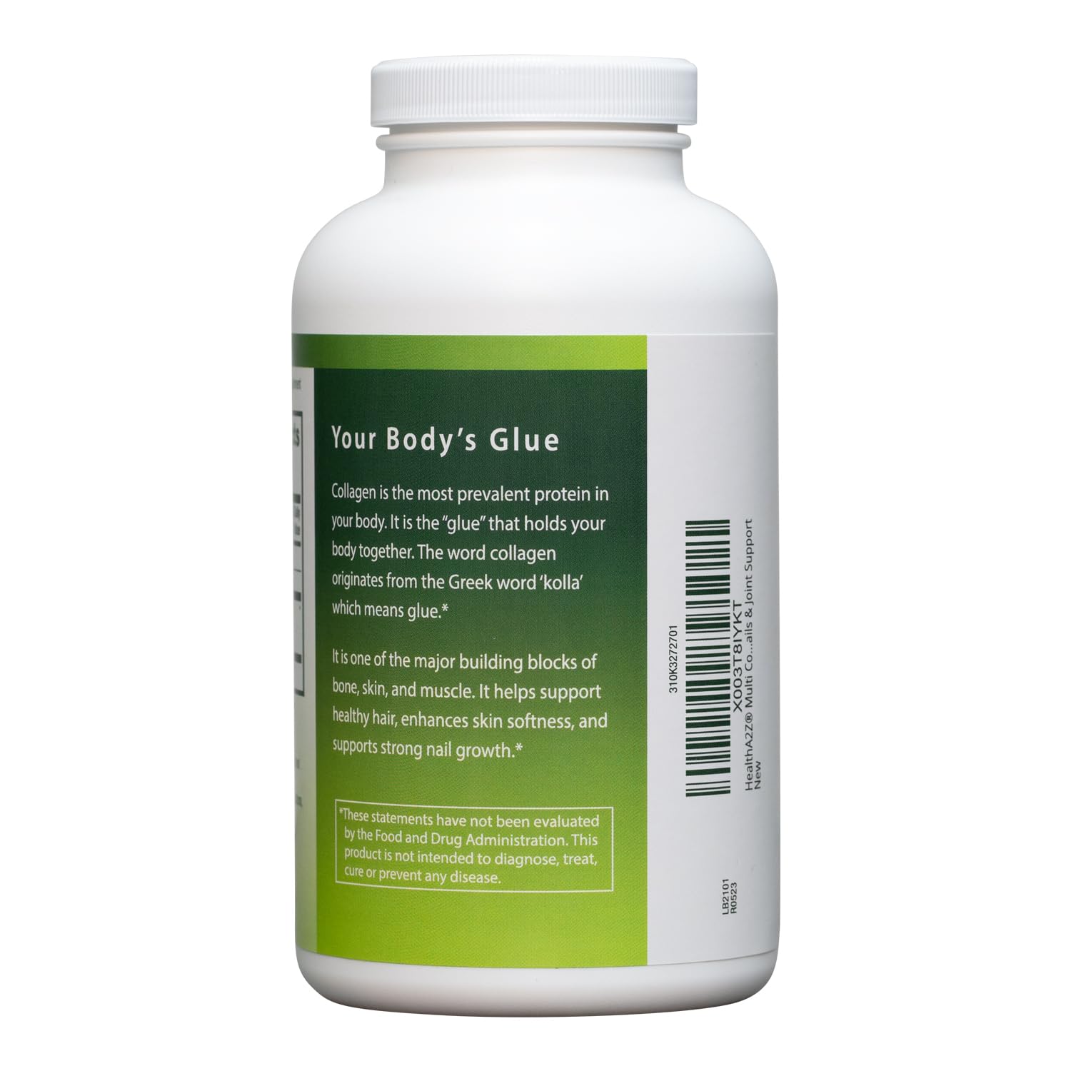 Illustration of Types I, II, III, V & X collagen