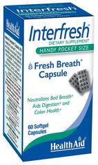 HealthAid Interfresh bottle with 60 soft gel capsules