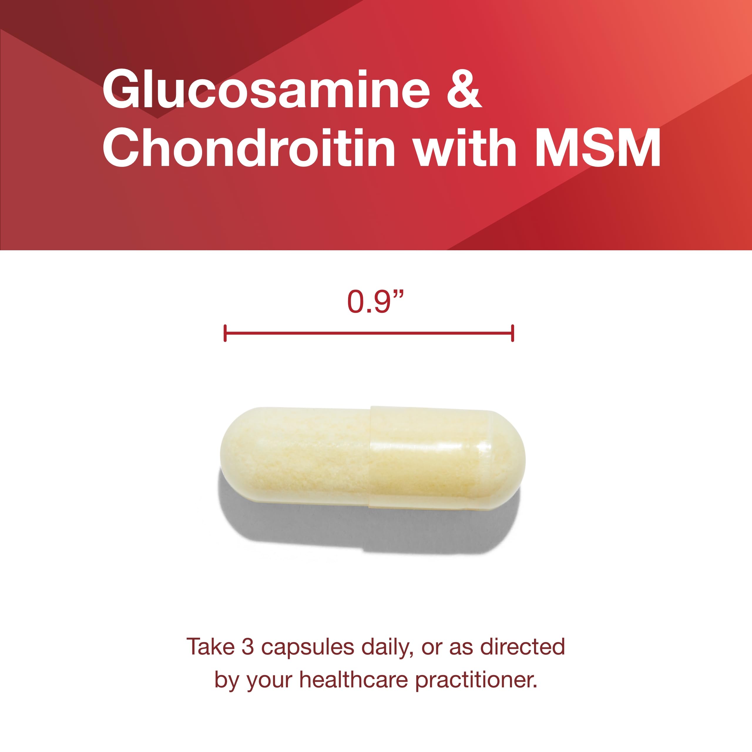Healthcare practitioner-grade supplement label