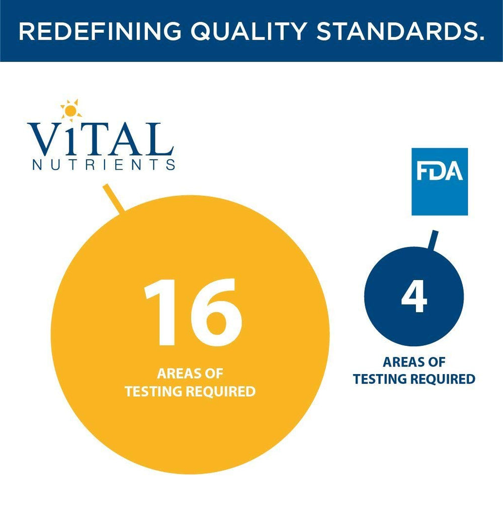 Healthcare practitioners trust Vital Nutrients branding