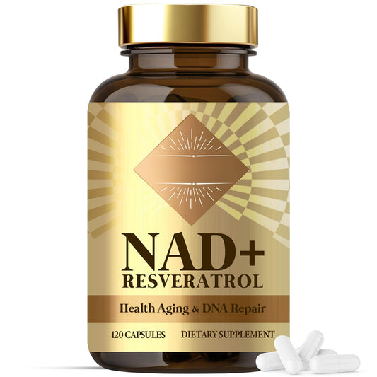 NADH 1500 mg supplement bottle with 120 capsules
