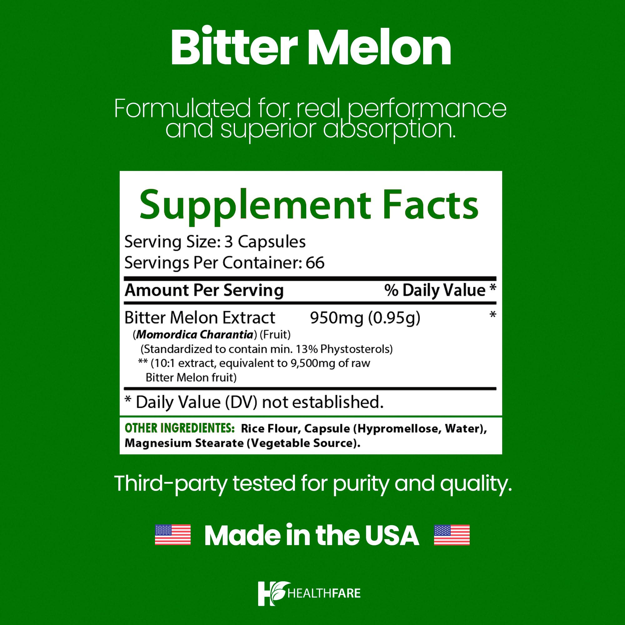 Close-up of label showing 9500mg potency