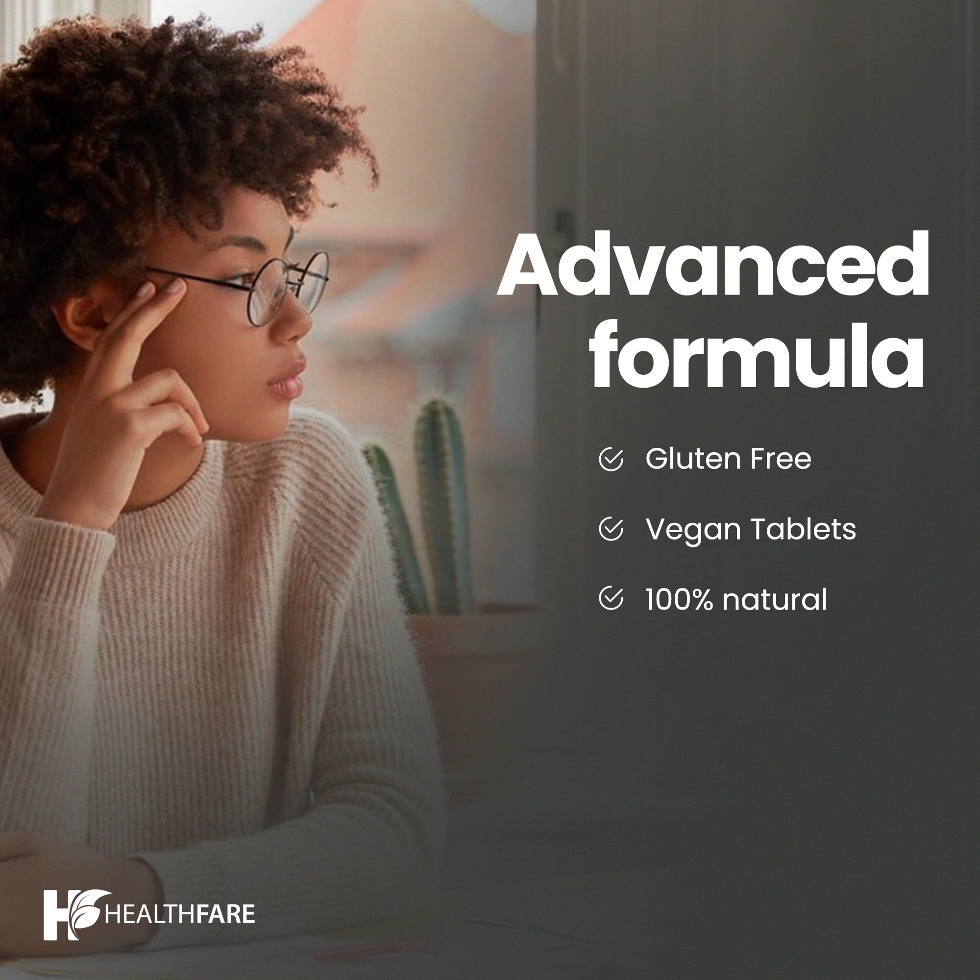 Inside view of HealthFare bottle