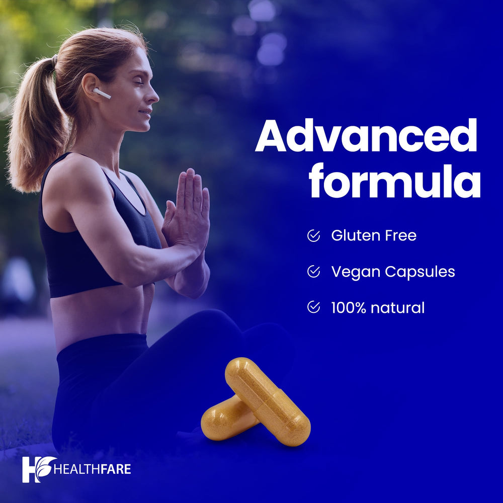 Herbal wellness supplement capsules with mullein leaves