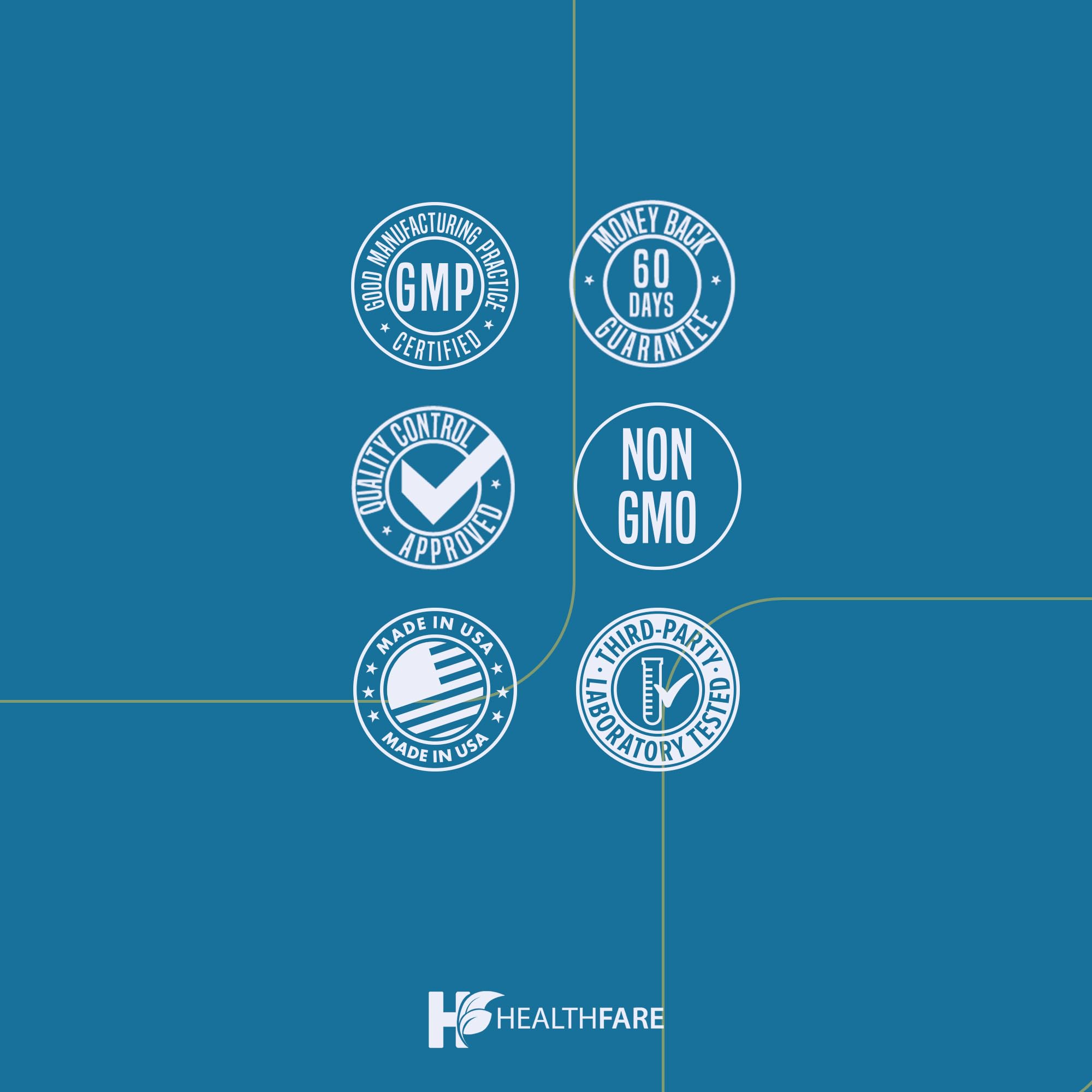 Digestive health lifestyle image featuring Healthfare product