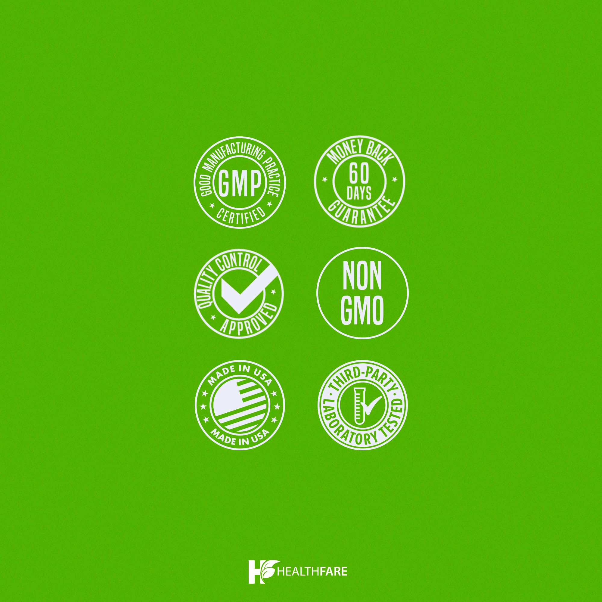 Allergen-free and vegan-friendly symbols on packaging