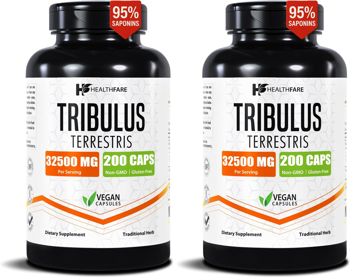 HealthFare Tribulus Terrestris bottle with label