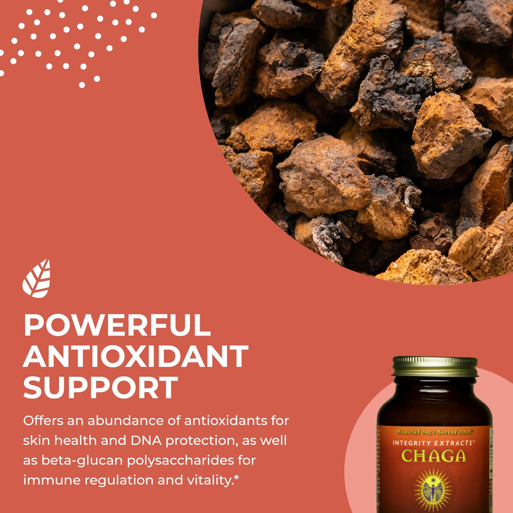 HealthForce Integrity Extracts Chaga packaging