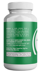 HealthLife NAC 600mg bottle back label with ingredients