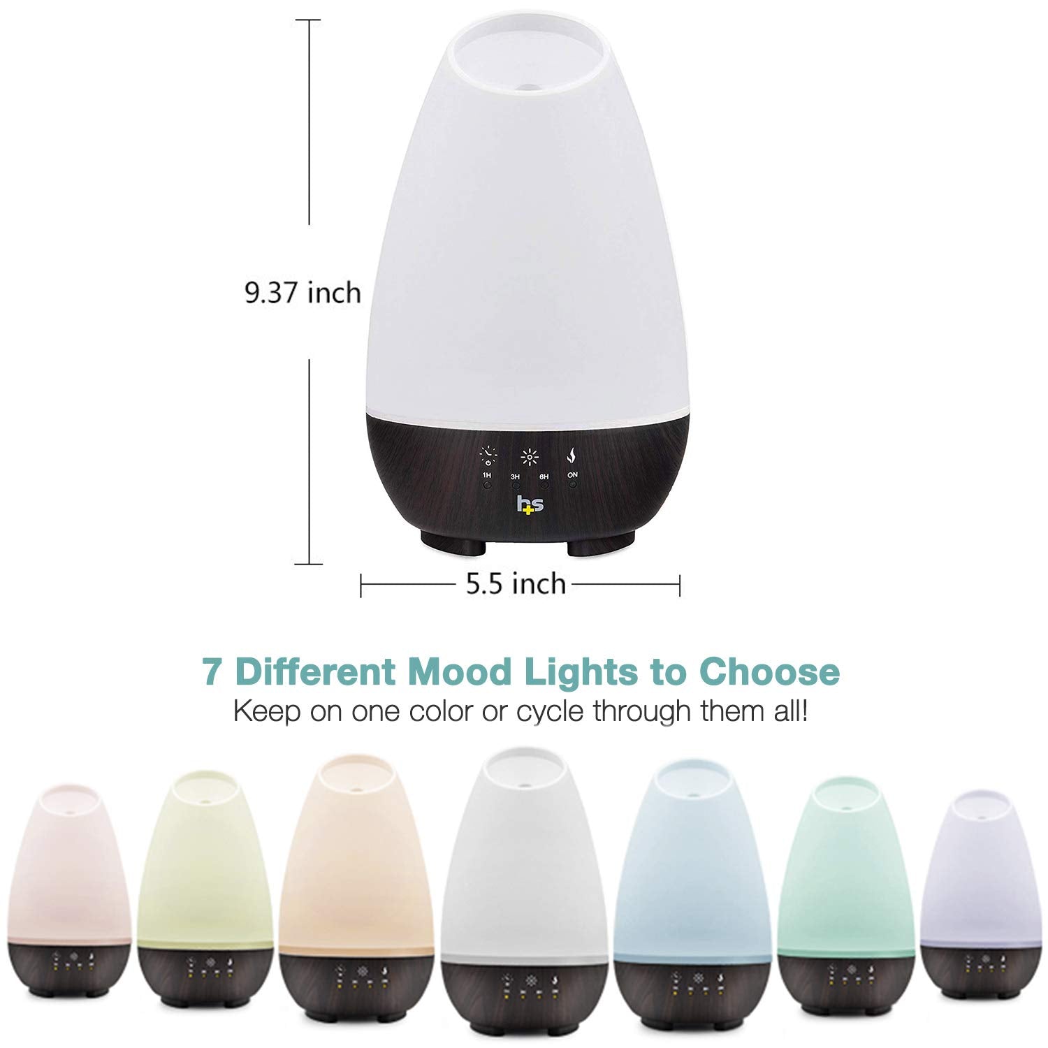 Diffuser in large room showing mist output