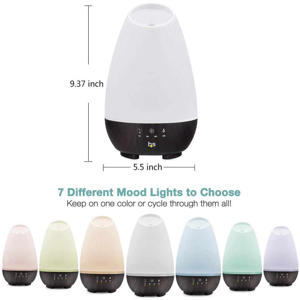 Diffuser in large room showing mist output