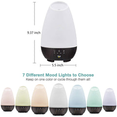 Diffuser in large room showing mist output