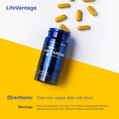 Illustration representing healthy aging and cellular protection