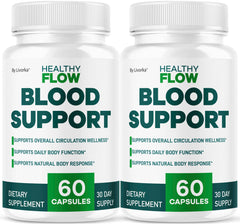 Healthy Flow Blood Support bottle - front view