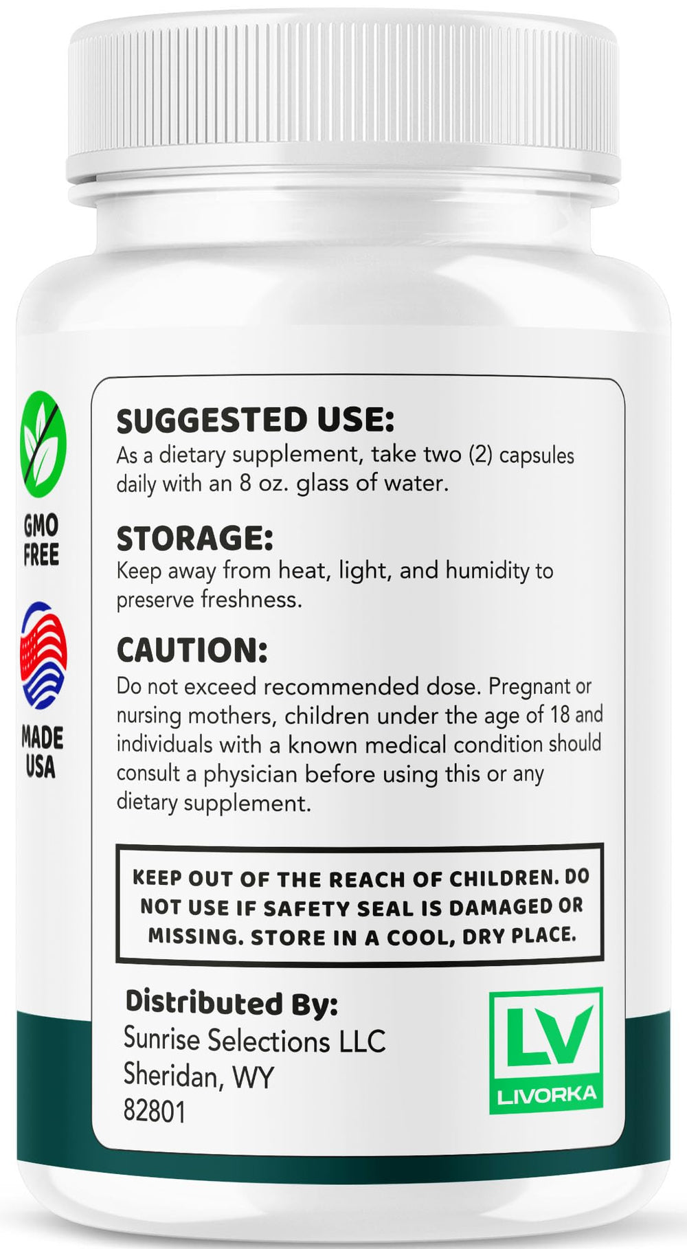 Healthy Flow Blood Support bottle highlighting daily use guidance