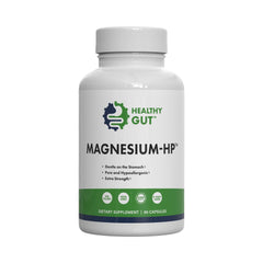 Healthy Gut Magnesium-HP bottle with label