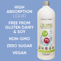 Hair, nails and skin health with calcium magnesium